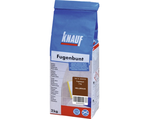 Spárovací hmota KNAUF Fugenbunt Hellbraun, 2 kg, světle hnědá