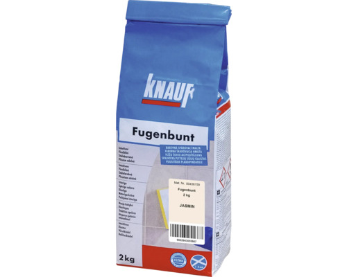 Spárovací hmota KNAUF Fugenbunt Jasmin, 2 kg, jasmín Knauf Fugenbunt spárovací hmota, 2 kg balení