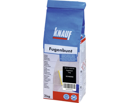 Spárovací hmota KNAUF Fugenbunt Schwarz, 2 kg, černá