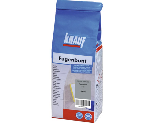 Spárovací hmota KNAUF Fugenbunt Grau, 2 kg, šedá