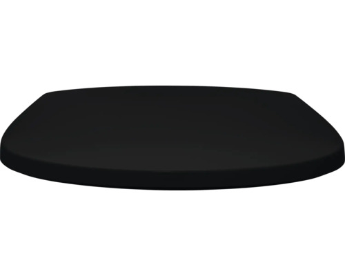 Černé záchodové sedátko