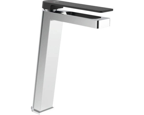 Vysoká umyvadlová baterie s obdélníkovým výtokem