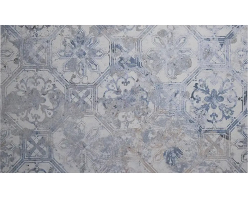 Obkladový panel do kuchyně mySpotti Profix modrá dlažba Vintage 100 x 60 cm PX-10060-1917-HB