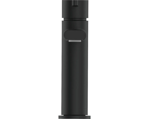 Černá umyvadlová baterie pro stojánkovou montáž