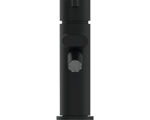 Černá umyvadlová baterie do koupelny