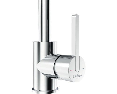 Logo společnosti Jungborn na armatuře