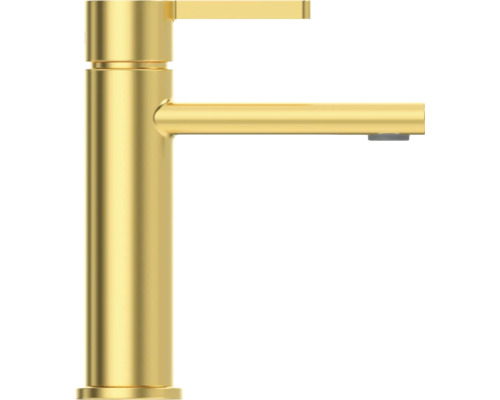 Zlatá umyvadlová baterie