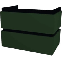 Koupelnová skříňka pod umyvadlo Devo Viva 2.0 zelená matá 69 x 51 x 44 cm VV2-SU2S69x51-F77
