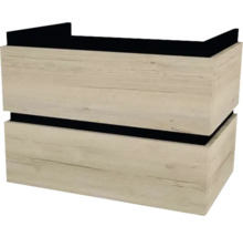 Koupelnová skříňka pod umyvadlo Devo Viva 2.0 dub halifax bílý 69 x 51 x 44 cm VV2-SU2S69x51-P29