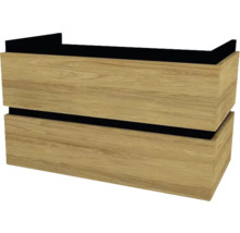 Koupelnová skříňka pod umyvadlo Devo Viva 2.0 ořechovec 84 x 51 x 44 cm VV2-SU2S84x51-P71