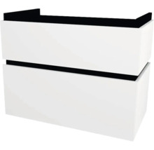 Koupelnová skříňka pod umyvadlo Devo Viva 2.0 bílá matná 84 x 66 x 44 cm VV2-SU2S84x66-F83
