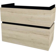 Koupelnová skříňka pod umyvadlo Devo Viva 2.0 dub halifax bílý 84 x 66 x 44 cm VV2-SU2S84x66-P29