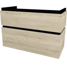 Koupelnová skříňka pod umyvadlo Devo Viva 2.0 dub halifax bílý 97 x 66 x 44 cm VV2-SU2S98x66-P29