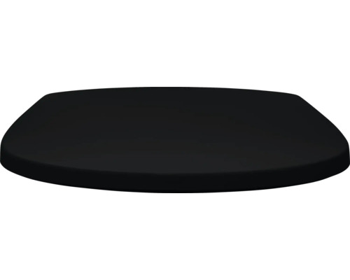 Černé záchodové prkénko