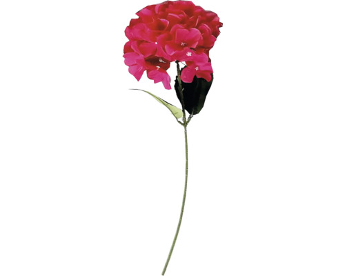 Umělá květina hortenzie 58 cm červená