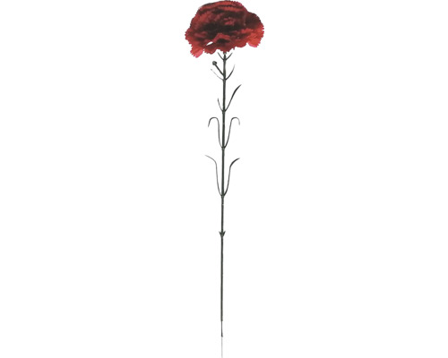 Umělá květina karafiát 53 cm červená