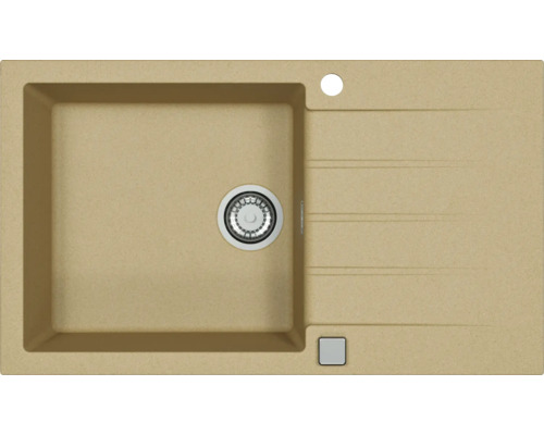 Granitový dřez s odkapávací plochou