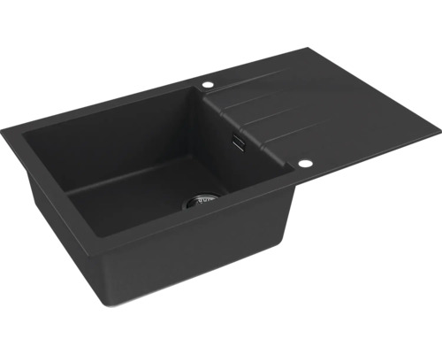 Kompozitový dřez s odkapávací plochou