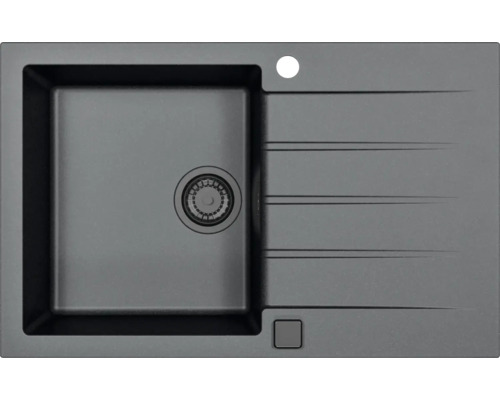 Granitový kuchyňský dřez s odkapávací plochou