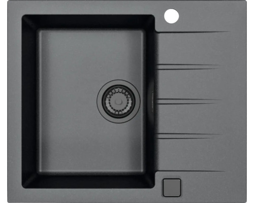 Žulový dřez s odkapávací plochou