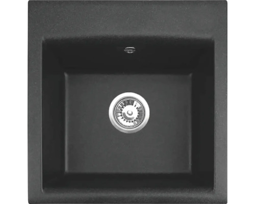 Kamenný dřez s odtokem a přepadem