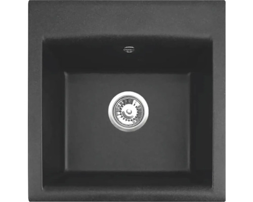 Dřez z křemenného kompozitu s odtokovým sítkem