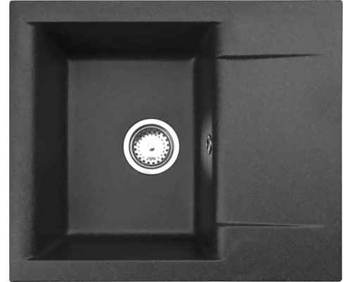 Žulový dřez s odkapávací plochou