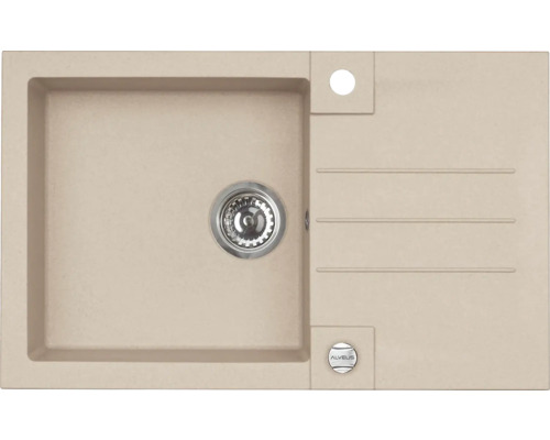 Granitový dřez s odkapávací plochou