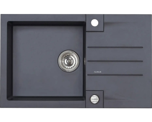 Granitový dřez s odkapávací plochou