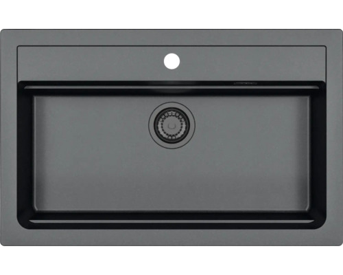 Kompozitový dřez s odtokovou armaturou