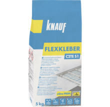 Flexibilní lepidlo na obklady a dlažbu KNAUF Flexkleber C2TE S1 mrazuvzdorné 5 kg-thumb-0