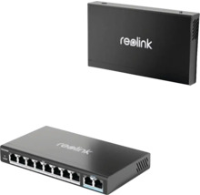 Síťový switch a PoE extender Reolink