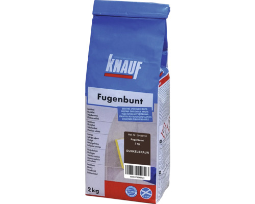 Spárovací hmota KNAUF Fugenbunt Dunkelbraun, 2 kg, tmavě hnědá