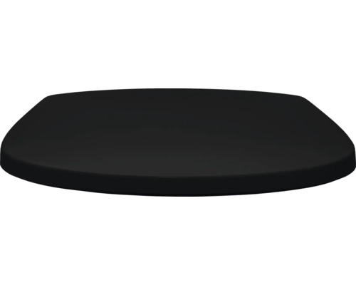 Černé záchodové prkénko