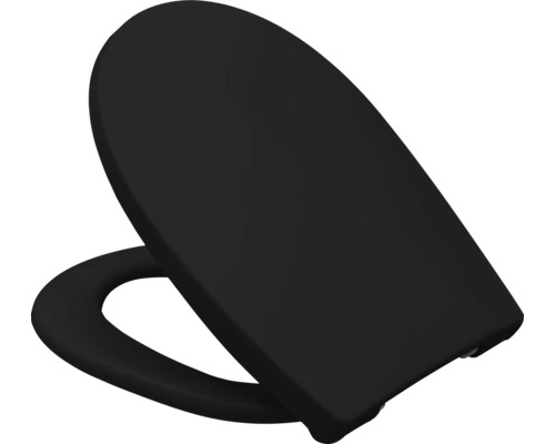 Toaletní sedátko v černé barvě