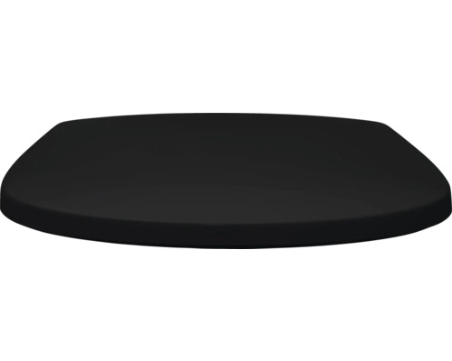 Černé záchodové prkénko