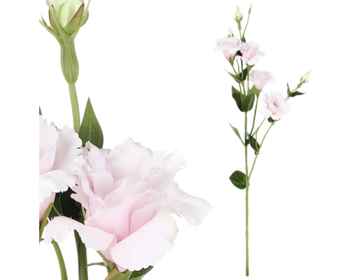 Umělá květina eustoma 80 cm růžová