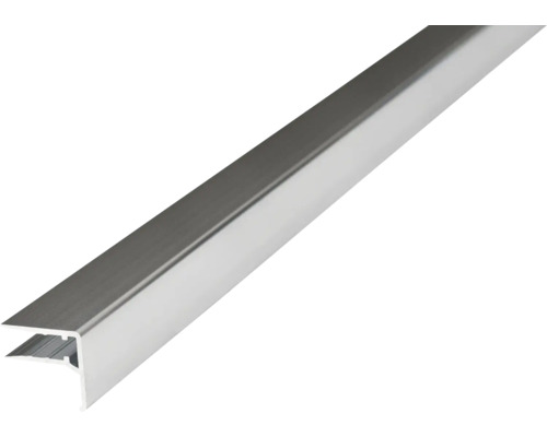 Ukončovací profil Bravo hliníkový střešní LPF 2100 x 6 mm Hliníkový rohový profil