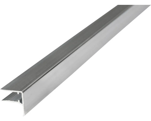 Ukončovací profil Bravo hliníkový střešní LPF 2100 x 8 mm Hliníkový rohový profil
