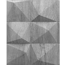 Dřevěné panely s geometrickým designem