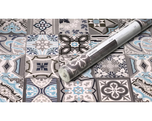 Role samolepicí fólie na obklady s dlaždicovým vzorem