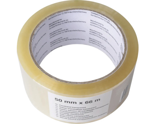 Role transparentní balicí pásky 50 mm x 66 m