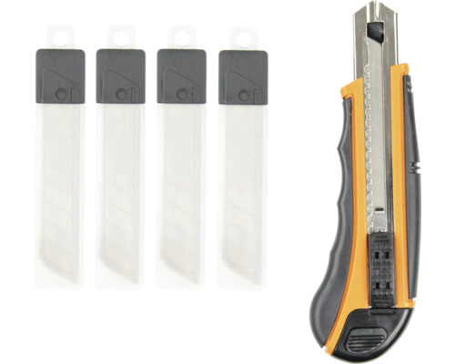 Sada odlamovacích nožů 45 dílná Nůž na řezání s náhradními čepelemi