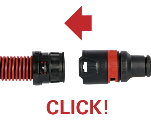 Instalační trubkový spojovací systém se šipkou