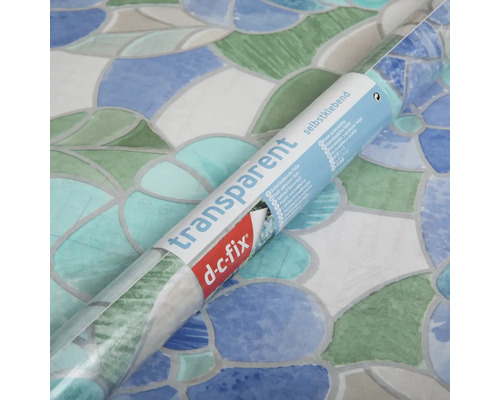 Role transparentní lepicí fólie s mozaikovým vzorem