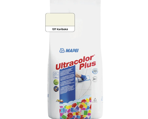 Spárovací hmota Mapei Ultracolor Plus 2 kg 137 karibská