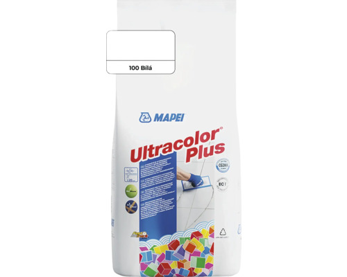 Spárovací hmota Mapei Ultracolor Plus 100 bílá, 2 kg