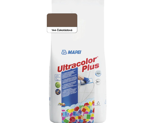 Spárovací hmota Mapei Ultracolor Plus 144 čokoládová, 2 kg-0