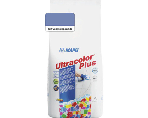 Spárovací hmota Mapei Ultracolor Plus 172 tmavě modrá, 2 kg