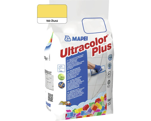 Spárovací hmota Mapei Ultracolor Plus 150 žlutá, 5 kg